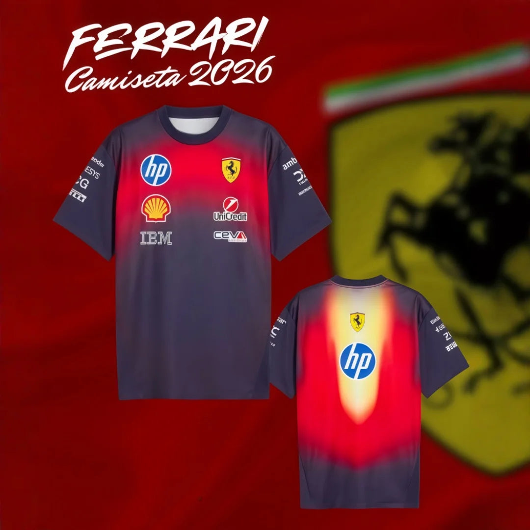 2026F1  China Special Edition Gradient Short Sleeve, Exclusive to Racing Fans